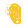 Piercing Logo With A Pierced Ear